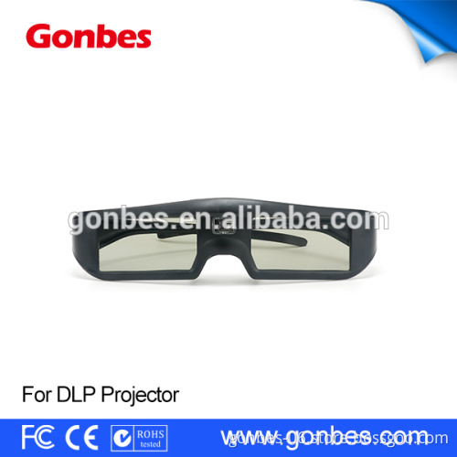 Best selling optoma rechargeable dlp link 3d active shutter glasses